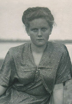 Чиккуева Вера Андреевна. Кяргяла, ок 1953.