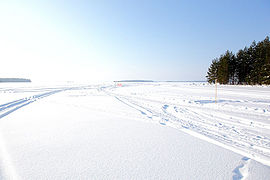Озеро Сямозеро со стороны Кудамы. 2012. © Галина Красикова