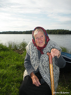 Ухова Марина Егоровна. Кяргяла, 2009.